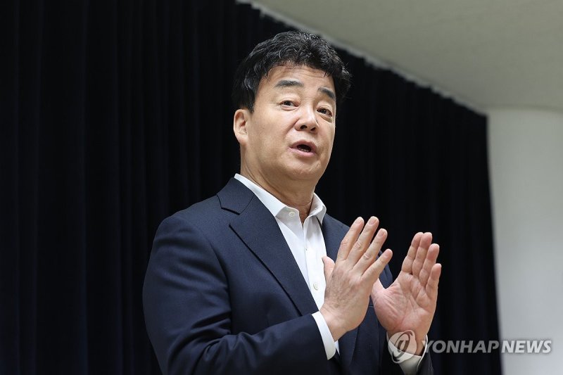 백종원 대표.연합뉴스