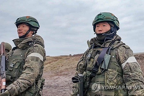 러시아 쿠르스크에 파병된 북한군.연합뉴스
