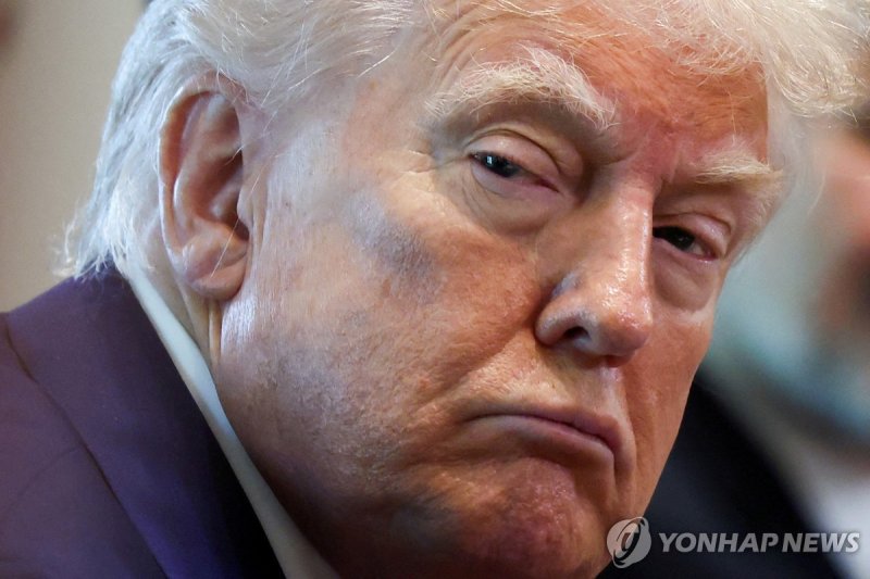 도널드 트럼프 미국 대통령.연합뉴스