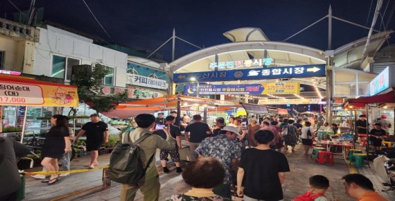 강릉 주문진 전통시장은 오는 7월부터 야시장을 운영할 계획이다.강원자치도 제공