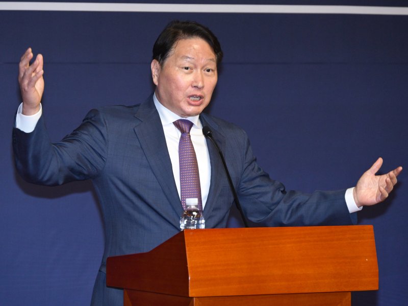 최태원 SK그룹 회장.공동취재단