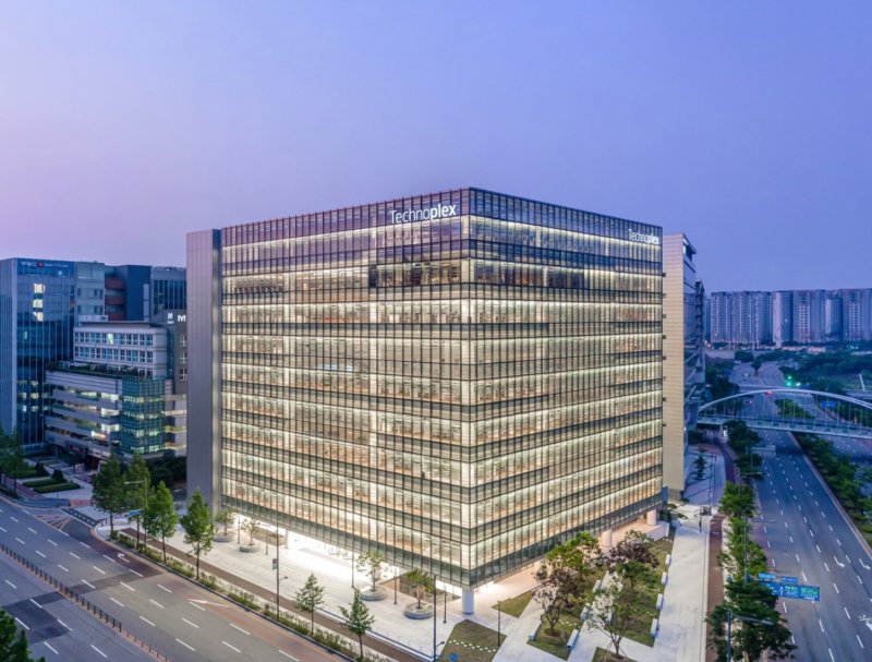 경기도 성남시 분당구 판교로에 있는 한국타이어앤테크놀로지 본사 사옥.한국타이어앤테크놀로지 제공