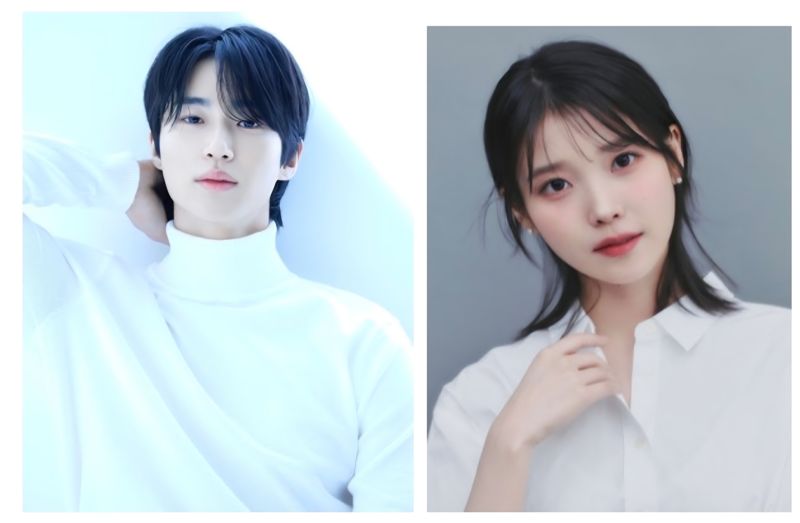 대한민국 대표 광고모델 수상자 ‘변우석’(왼쪽)과 ‘아이유’. 바로엔터테인먼트, 이담엔터테인먼트 제공