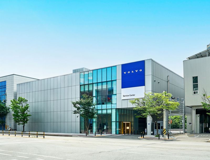 새롭게 확장 이전한 볼보자동차코리아 안양 서비스센터. 볼보자동차코리아 제공