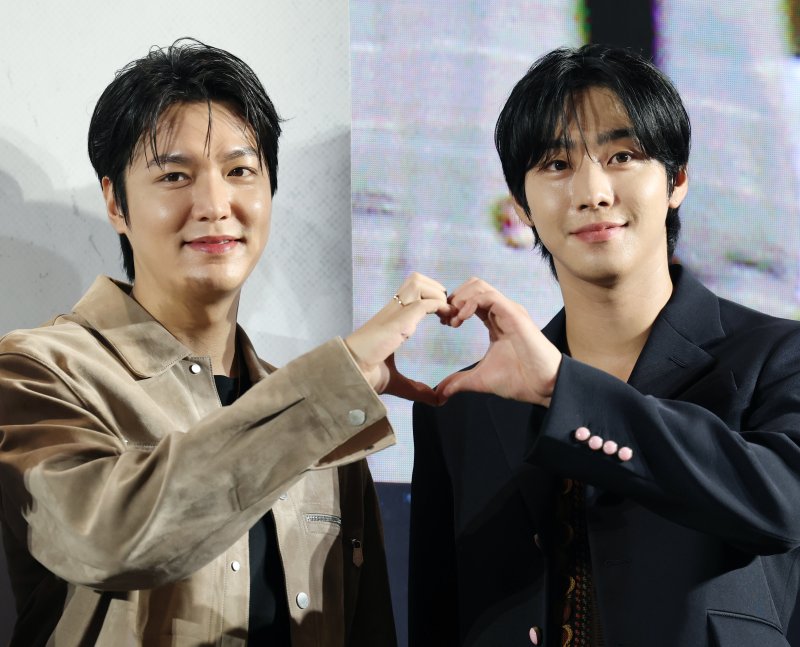 배우 이민호와 안효섭. =뉴스1