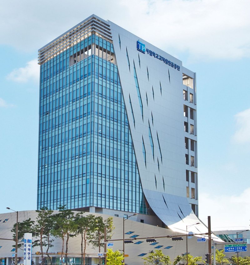 사립학교교직원연금공단(사학연금) 사옥 전경. 사학연금 제공