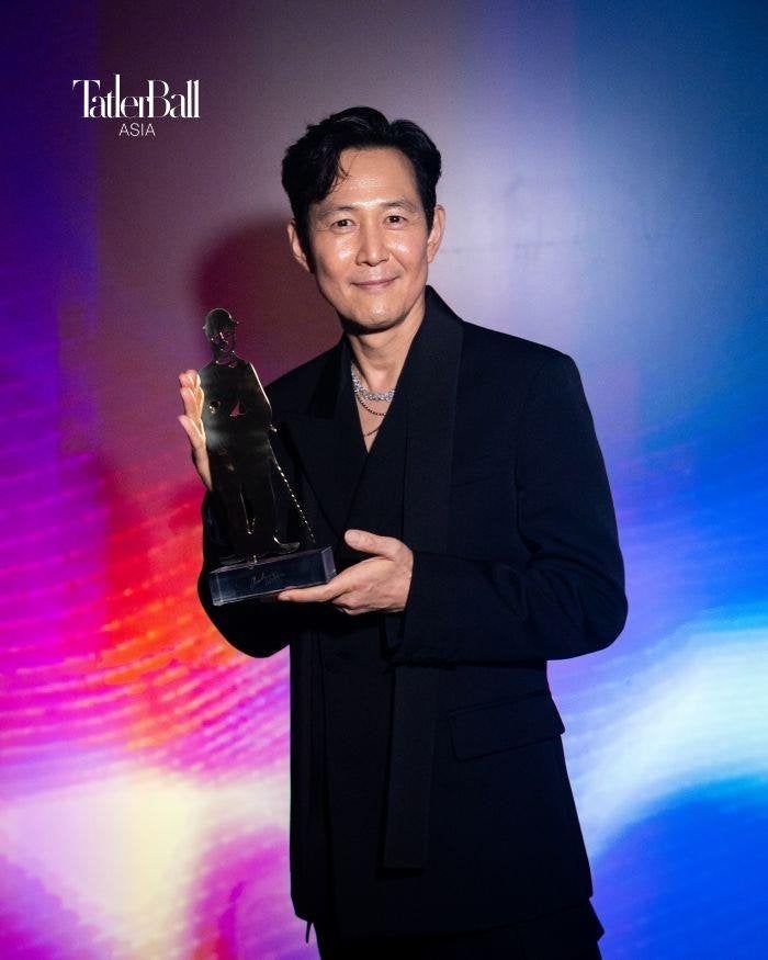 배우 <b>이정재</b>, 한국인 최초 '<b>찰리 채플린 어워드</b>' 수상