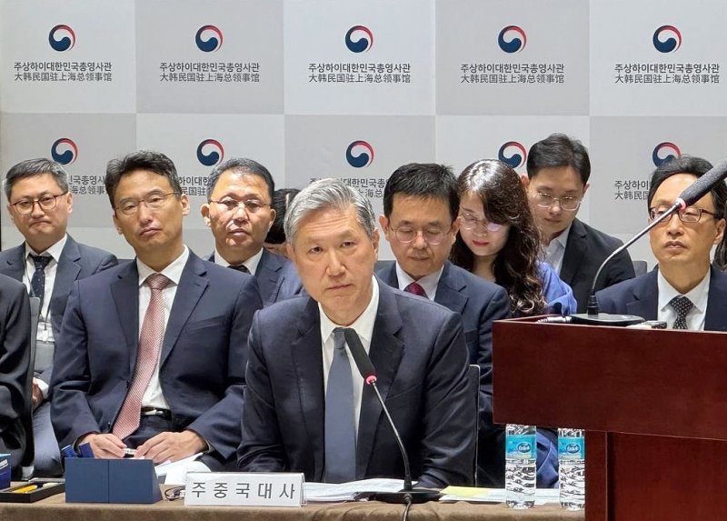 <b>노재헌</b> 주중대사 "음모론 기반 <b>혐중 시위</b>는 조치 필요"