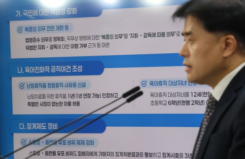 "시키면 시키는 대로 해".. 76년 된 <b>공무원</b> ‘복종’ 의무 사라진다