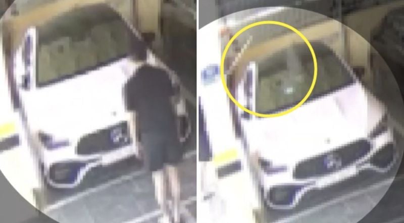 '윗집 아들' 허리 숙여 인사하더니 골프채로 차 유리 '쾅쾅'…어머니가 선처 호소
