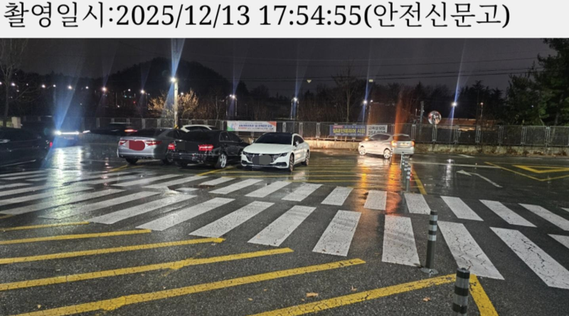 지난 14일 온라인 커뮤니티 보배드림에 '신박한 불법주차 현장'이라는 제목의 글과 함께 올라온 사진./사진=보배드림 캡처