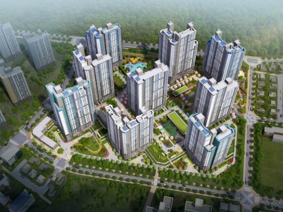 [용인양지 서희스타힐스 하이뷰 조감도]