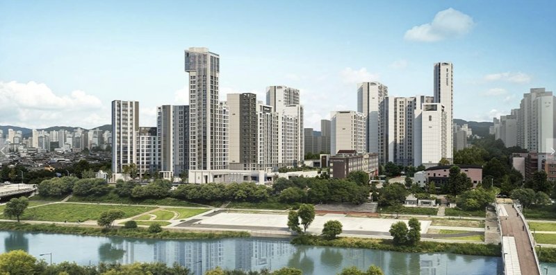 ‘더샵 분당티에르원’조감도