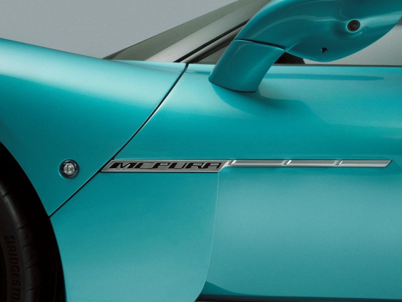 17일 서울 용산구 마세라티 전시장에서 국내 최초 공개된 마세라티 'MC푸라'의 옆면 모습.마세라티 코리아 제공.