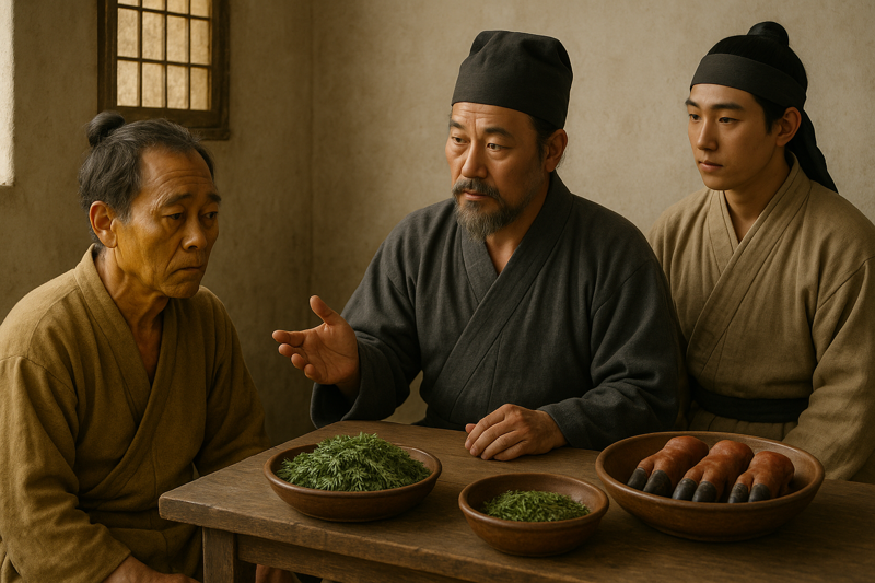 옛날에는 황달도 한약으로 치료했다.대표적으로 인진호탕이 있다.실제로 간병(肝病)을 치료하는 한약들도 많다.게다가 심한 변비에는 돼지지방과 돼지발굽도 약이 되었는데,약식동원이 괜히 있는 말이 아니다.챗GPT에