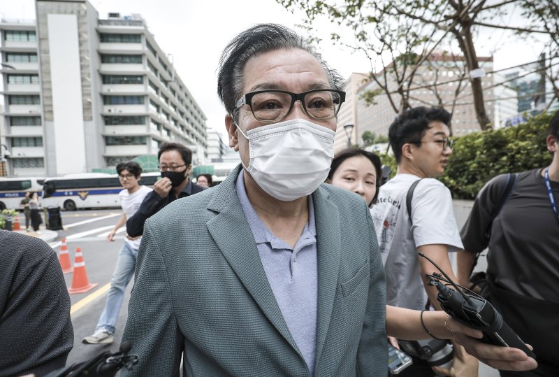 사진은 건진법사 전성배씨.사진=뉴시스