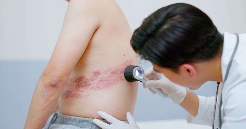 대상포진은 어린 시절 앓았던 수두 바이러스가 몸속 신경절에 잠복해 있다가 면역력이 떨어질 때 재활성화되면서 발생하는 질환이다.띠 모양의 발진과 함께 극심한 통증이 동반되는 것이 특징이며,50대 여성에게서 발병 가