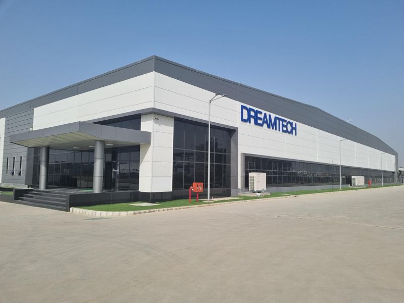 드림텍 인도 공장 전경.드림텍 제공