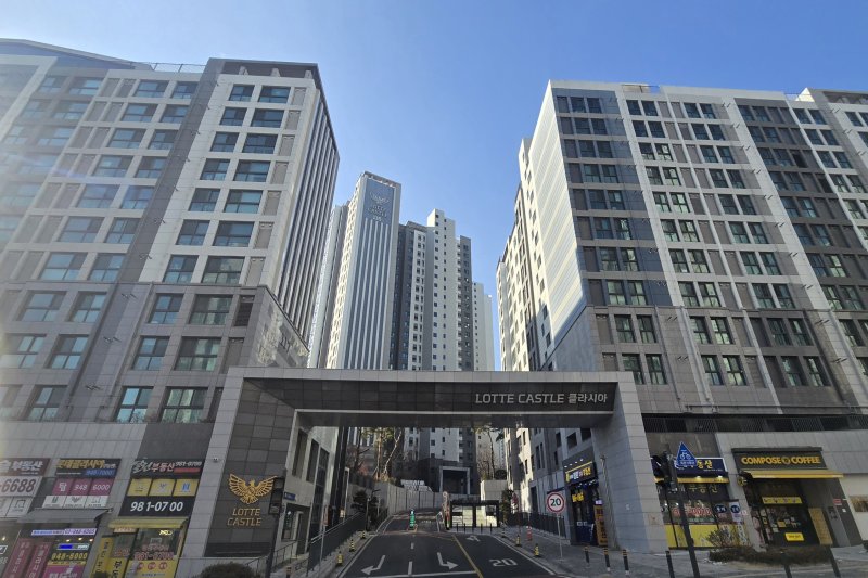 길음동 롯데캐슬 클라시아 아파트 사진=최아영 기자