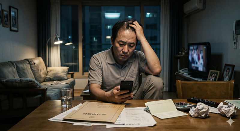 "여보, 당신 퇴직금 얼마나 쌓였어?"… 집 사느라 퇴직금 갈아 넣고 '빈손' 된 40대들 [가장의 은퇴시계]
