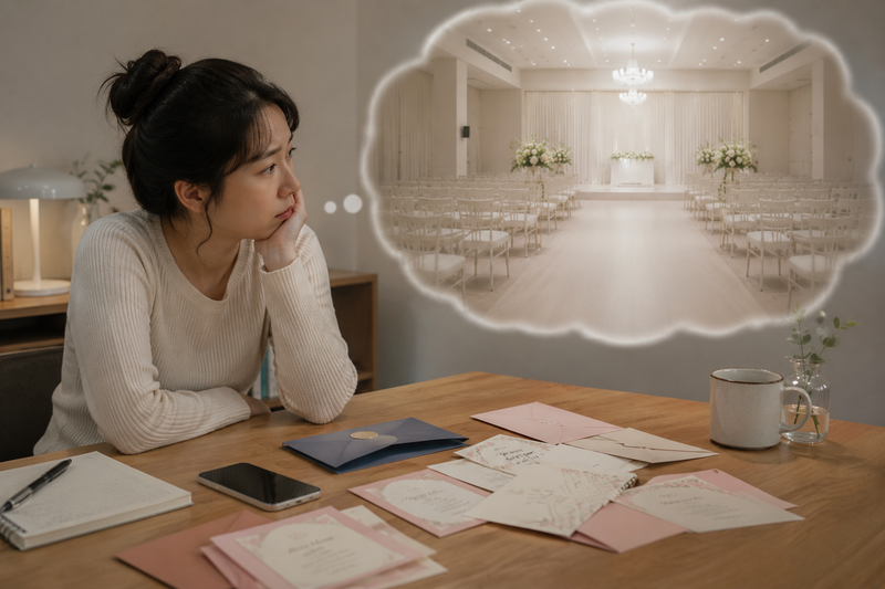 "학창 시절 '왕따', 하객 알바 부를까요"…'텅 빈 결혼식장' 고민하는 예비신부에 쏟아진 응원 [어떻게 생각하세요]