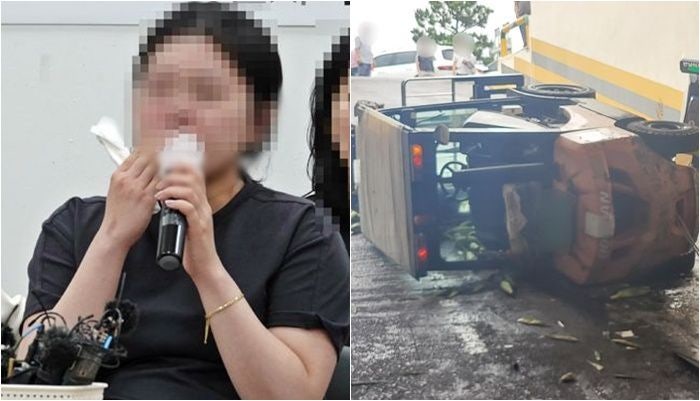 "안 하면 회사 못 다닌대..." 만삭 아내 두고 지게차에 깔려 숨진 26살 계약직