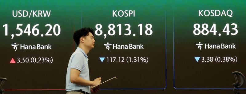 [속보] 코스피 8%대 급락에 <b>서킷브레이커</b> 발동...올해 다섯번째