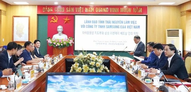 삼성E&A 베트남, 타이응우옌성 당서기 만나 상수도 공급 사업 투자 제...