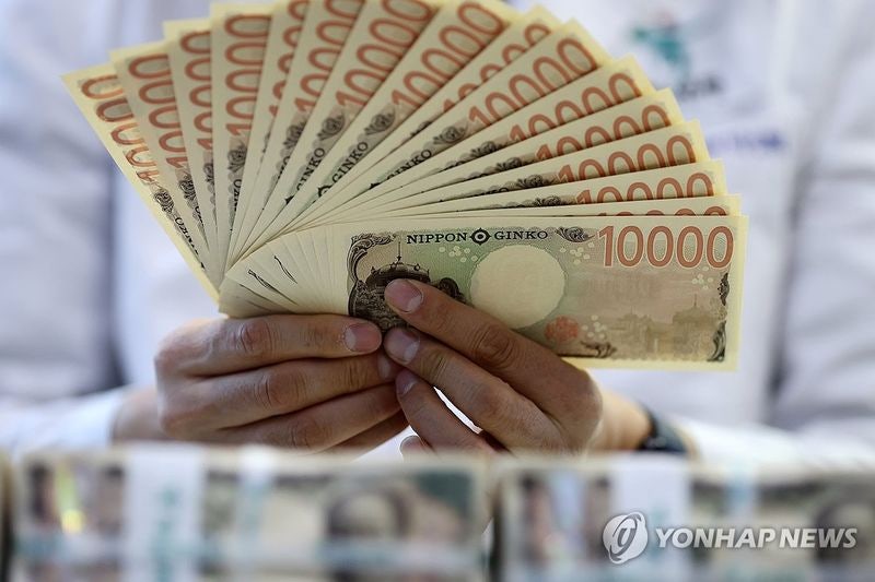 1550원 환율에 '약엔화'도 한몫···같이 미끄러지는 원화