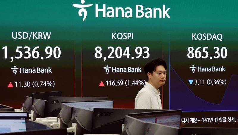 외국인 158조 팔아도 코스피 8000선 지켰다…개미·ETF가 매물 흡...