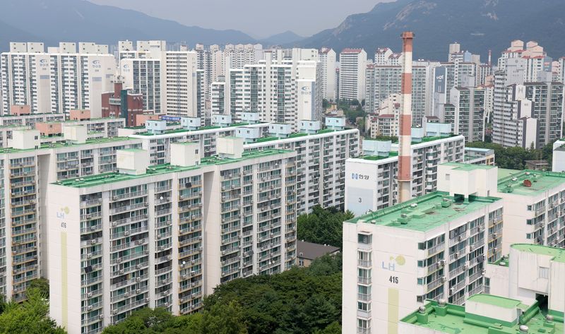 서울 강북 아파트 전경.뉴시스