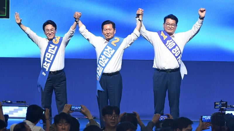 김민석·정청래·송영길 일제히 "<b>약무호남</b>, <b>시무국가</b>" 막판 호소