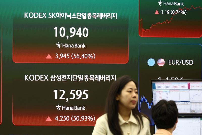 '<b>삼전</b><b>닉스</b>' 겨냥, 3000만원 장벽에 <b>레버리지</b> 열풍 '뚝'…개미 한 달 새 ...