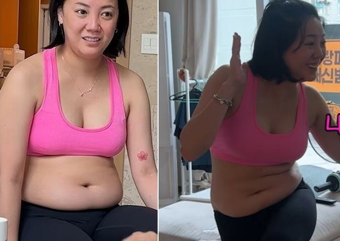 "여배우 포기했나"...뱃살 적나라하게 깐 고은아, 2주 만에 벌어진 일 [헬스톡]
