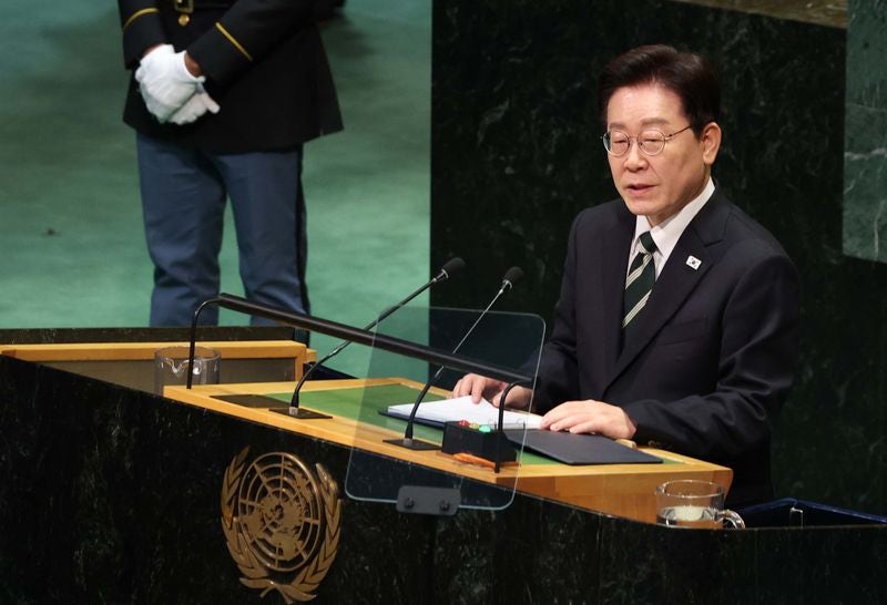 李<b>대통령</b> "北 핵·미사일 고도화 중단→축소→핵 없는 한반도"