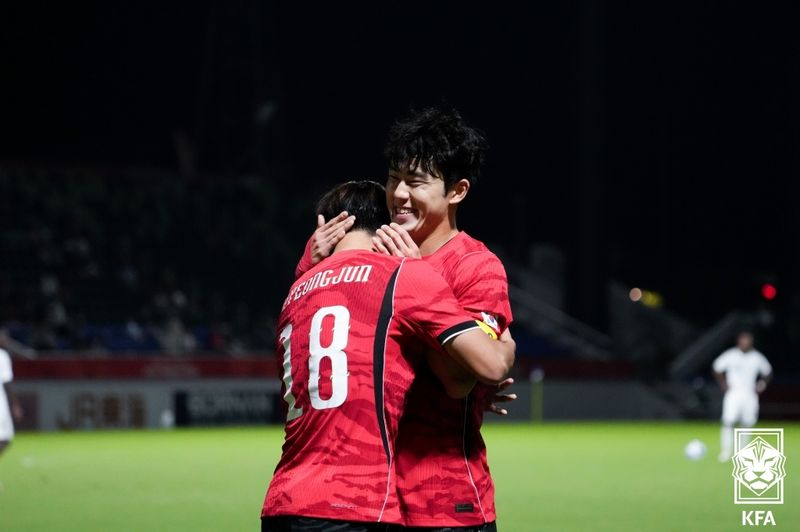 이민성호 주장 이기혁. 대한축구협회 제공
