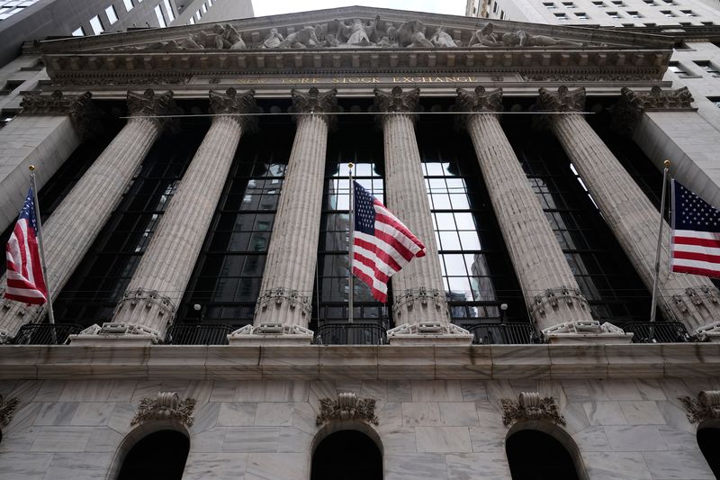 미국 뉴욕의 뉴욕증권거래소(NYSE) 전경.뉴시스