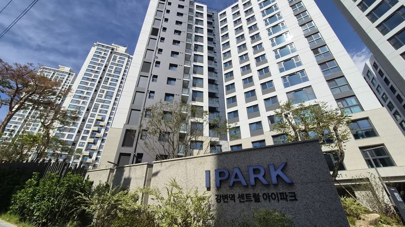강변역 센트럴 아이파크 전경. 파이낸셜뉴스DB