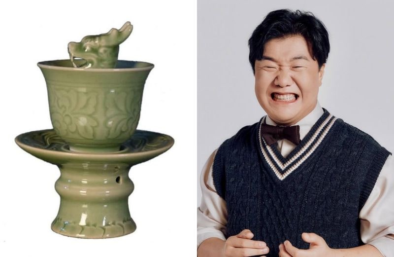 추미애에 '빨대' 보낸 <b>개그맨</b>, "장동혁에게 특별한 술잔 보냈다"