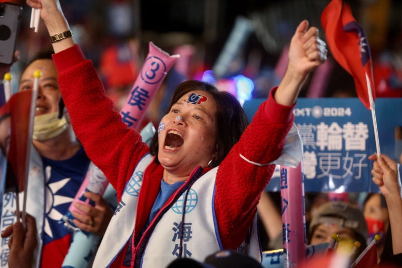 오늘 '미중 대리전' <b>대만</b> 대선…결과따라 세계 안보·경제 지형 바뀐다