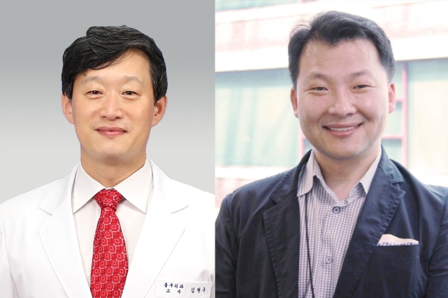 (좌측부터) 고려대 구로병원 심장혈관흉부외과 김현구 교수, 하바드 의대 최학수 교수