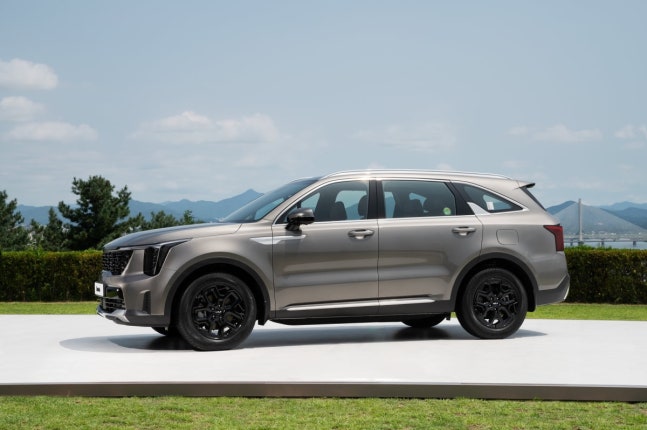 The new Sorento Hybrid./Photo=Provided by Kia.