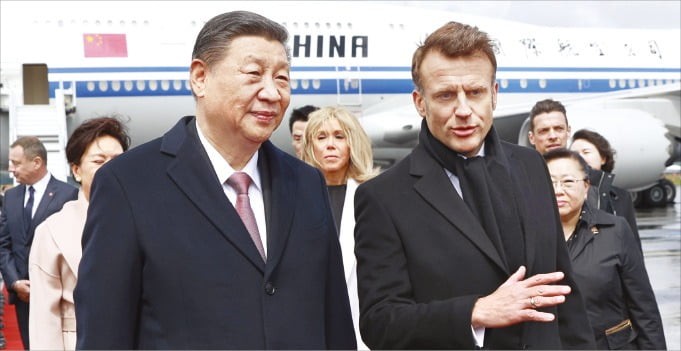 <b>시진핑</b>에 코냑 선물한 佛…中 무역관행 비판한 EU