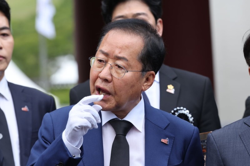 "<b>홍준표</b>, 분란 말고 빨리 나가도 좋다"…친윤계 '거리두기'