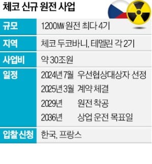 대형 원전도 일 낼까…'30조 잭팟' 佛과 맞대결