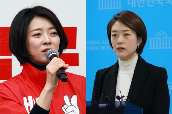 "<b>배현진</b>, 경거망동 말라" vs "<b>고민정</b>도 타지마할 수사 대상"