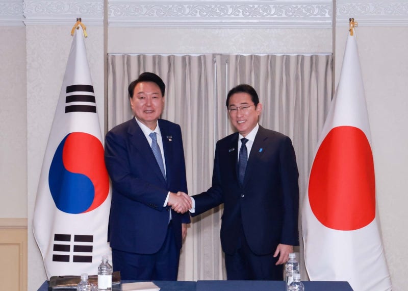 나토 회의 참석한 한일 정상…"러북 밀착에 <b>심각한 우려</b>"