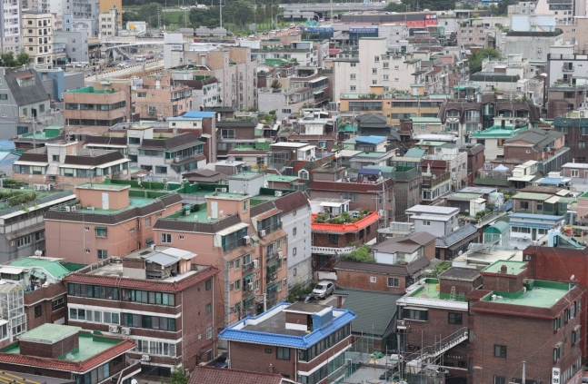 서울 강서구 화곡동 빌라촌 전경. /사진=연합뉴스