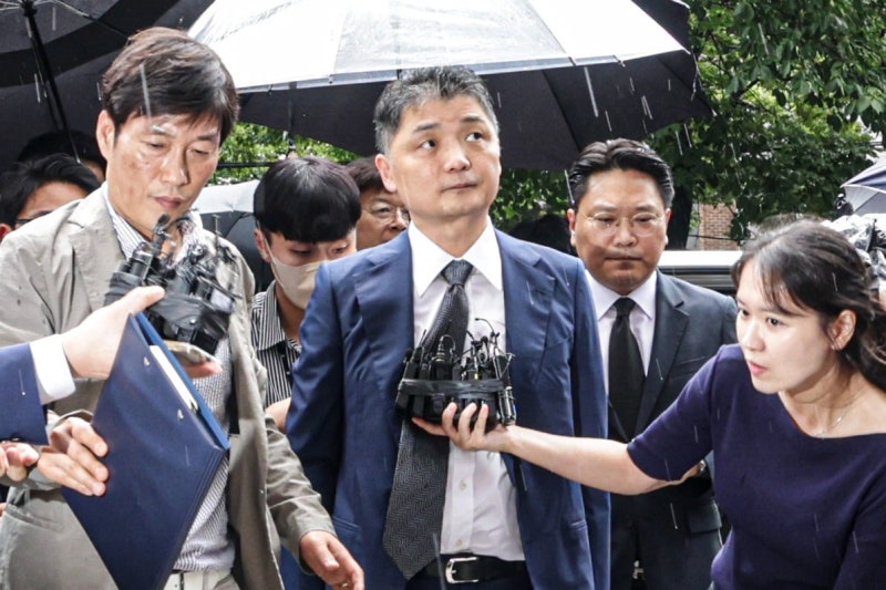 법원, 'SM 시세조종 의혹' <b>김범수</b> <b>보석</b> 허가…구속 101일만