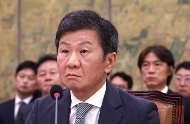 <b>축구협회 노조</b> "<b>정몽규</b> 4선 막으려면 탄핵 말고는 답 없다"